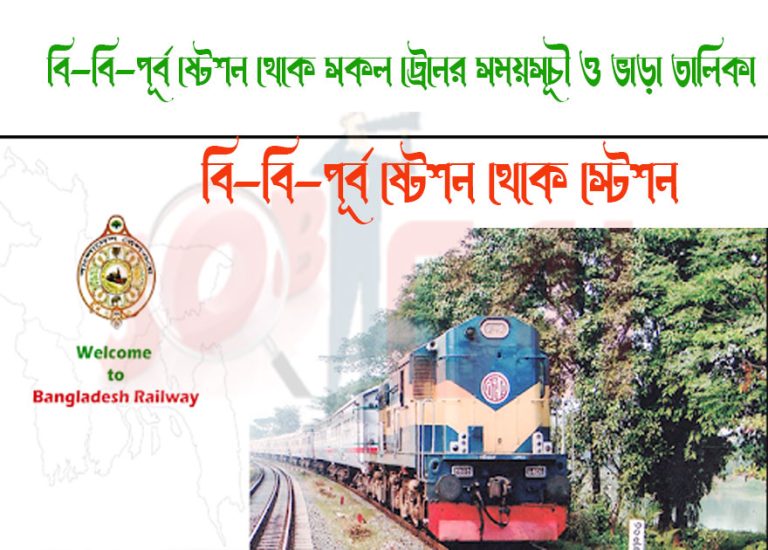 B. B. East To Bamondanga Train Schedule With Ticket Price