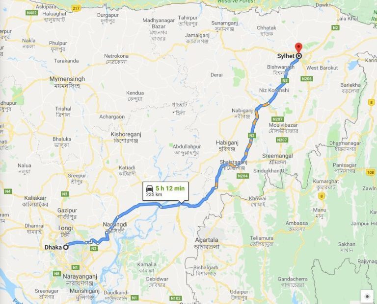 Dhaka To Sylhet Train Schedule & Ticket Price