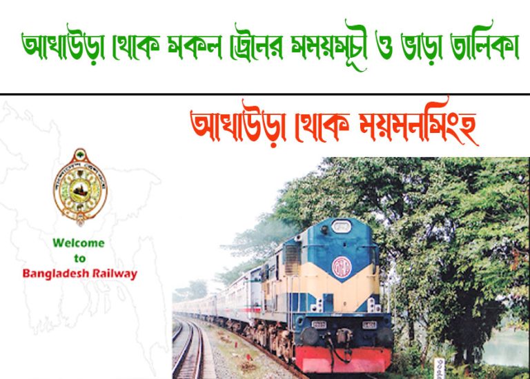 Mymensingh To Gaforgaon Train Schedule With Ticket Price