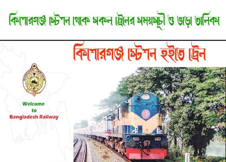 Kishoreganj To Comilla Train Schedule With Ticket Price